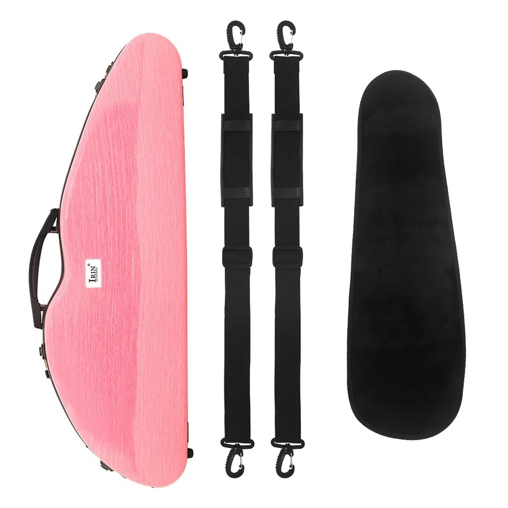 M MBAT 4/4 Violin Case Carbon Fiber Violin Case Wear-resistant Compression-resistant Double Shoulder Strap Hygrometer Parts