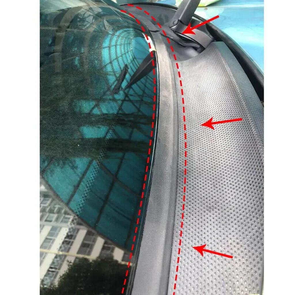 2Pcs LH Windshield Cowl Cover Apron Seal Trim Strip For Mini Cooper R55 R56R57 07-15 51132751209 51132751210