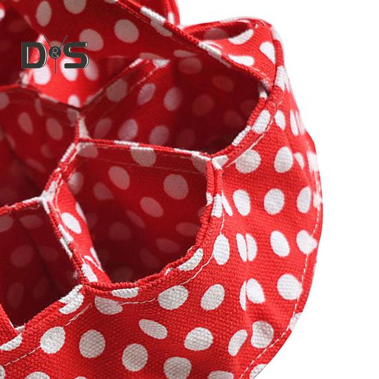 Painted Eggs Collecting Basket with Handle Large Capacity Foldable Design Multifunctional Egg Pouch Portable Eggs Collecting Basket