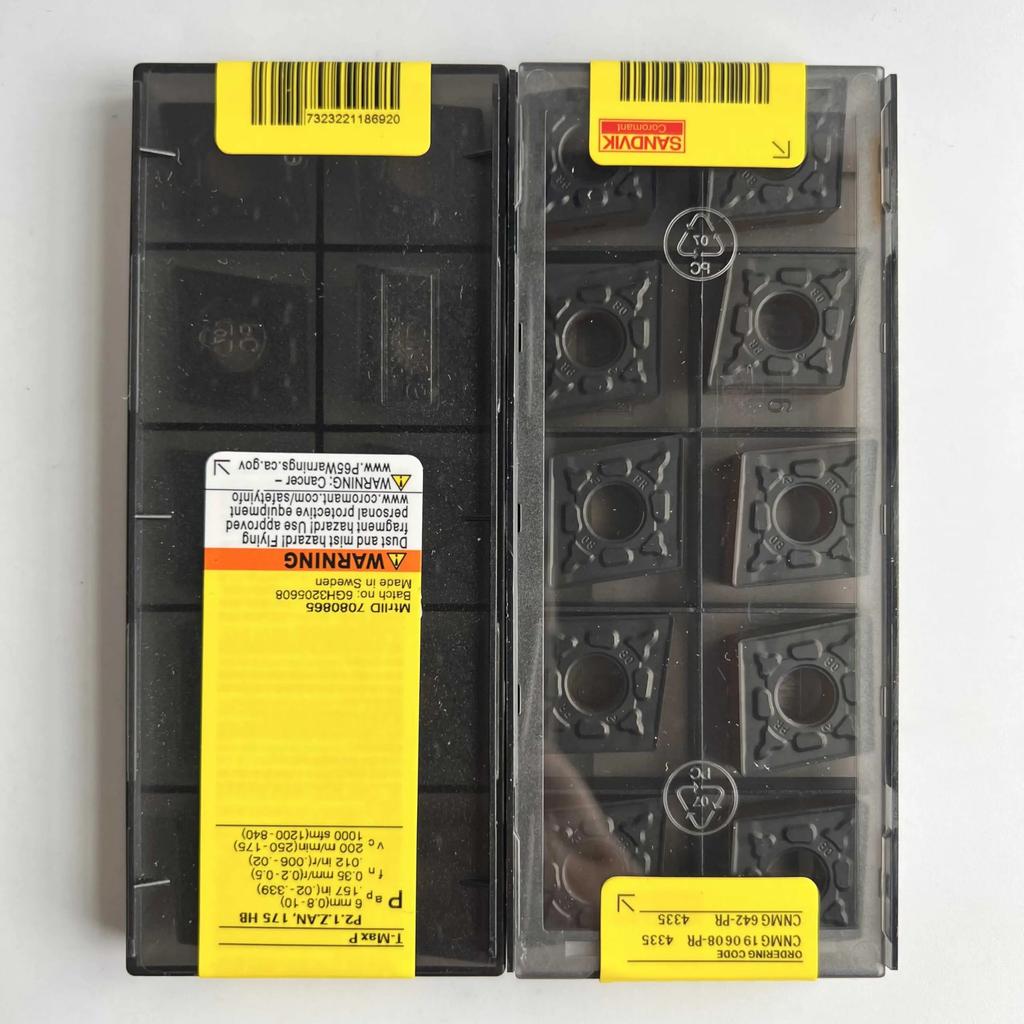 Original Sandvik / CNMG190608-PR 4335 / CNC lathe carbide blade 10 Pcs