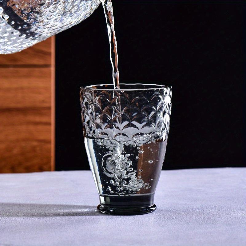 4pcs Koi Fish Glass Cups Set Stylish Stackable Water Cups Drinking Glasses For Juice Milk Tea And More Summer Winter Drinkware