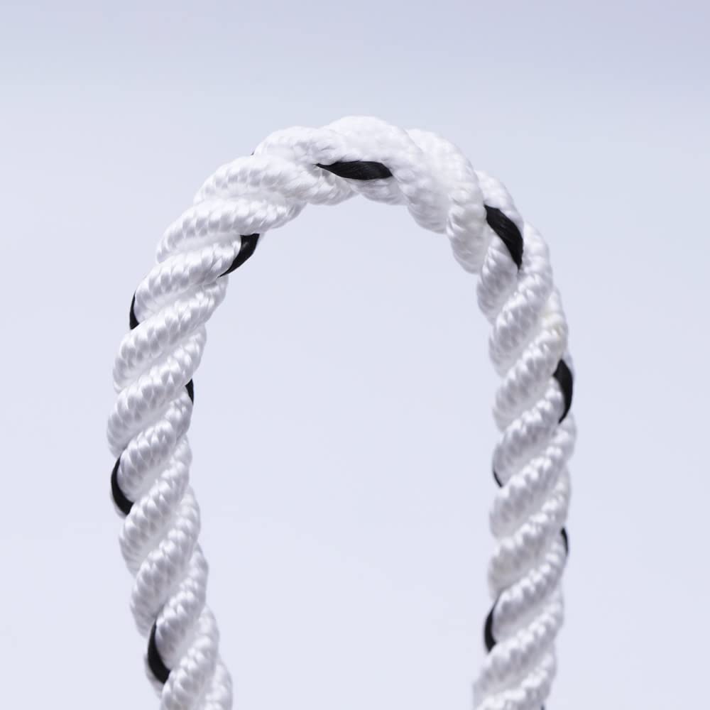 Ankerleine, Bootstau, Schiffsmoringleine, Schwimmleine für Schiffe, Boote, Yachten, Aquakultur, Fischerei und Stege (100m, 8mm Drahtdurchmesser)