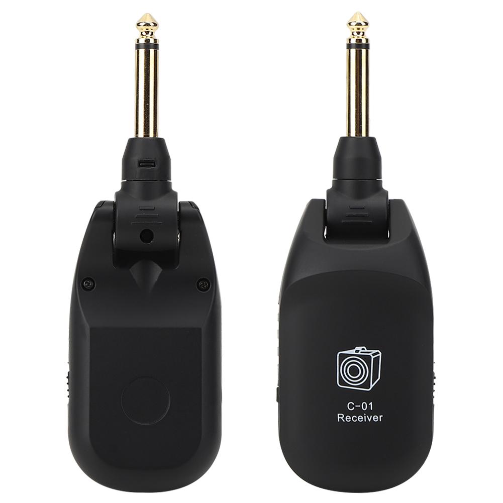 Guitar Wireless Receiver 2.4GHz Pickup Musical Instrument Accessories USB Stable for Bass