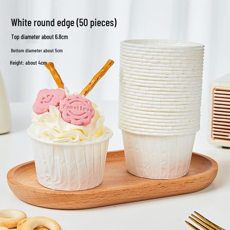 New Year Muffin & Cupcake Decoration Ornament with Transparent Packaging Box