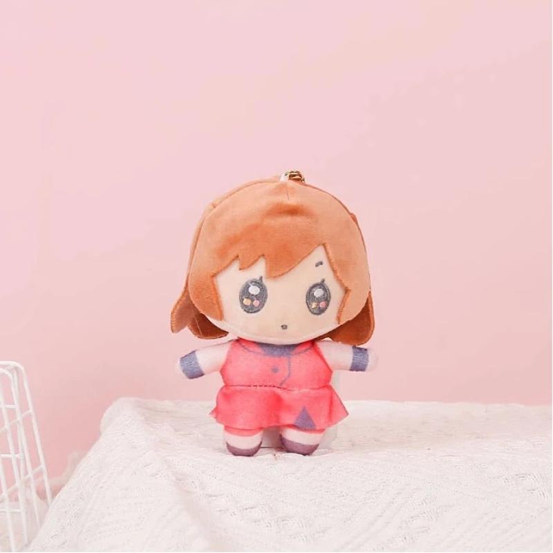Hatsune Miku Plush Keychain Anime KAITO MEIKO Series Len Rin Cute Soft Filled Doll Keychain Bag Pendant Fan Birthday Gift Toy