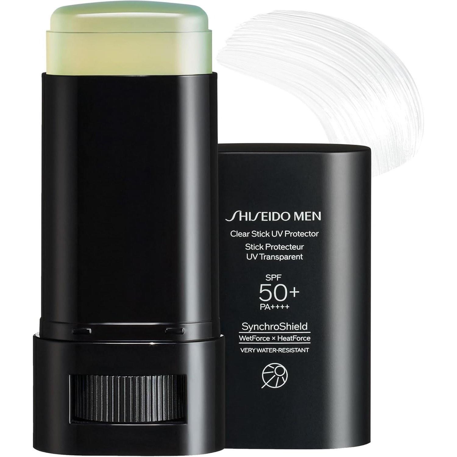 Shiseido Men Sunscreen Mens Clear Stick UV Protector 20g SPF50+PA++++ Type Citrus Woody Fragrance