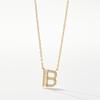 ANDYWEN 925 Sterling Silver Gold Letter Pendant Initial Necklace 2024 Women Fine Fashion Accessories Jewelry