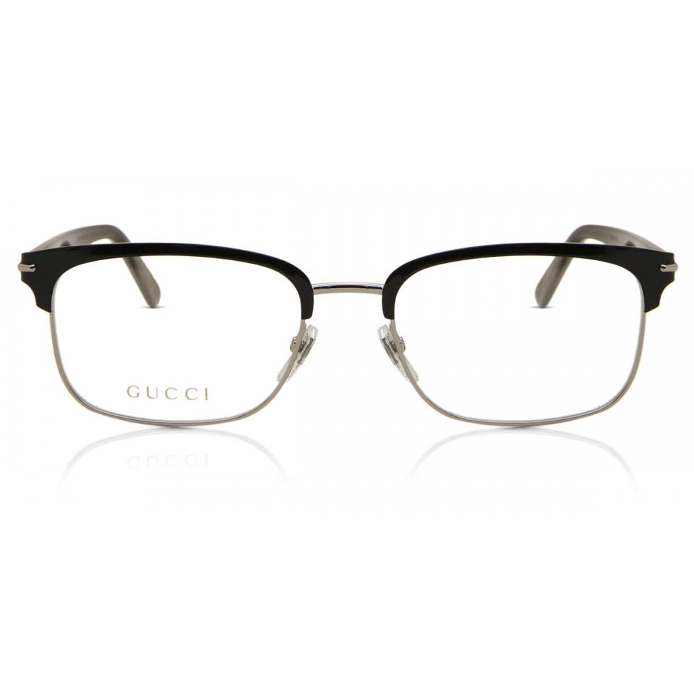 

Gucci Gg1448o 003 Men Eyeglasses Silver/56