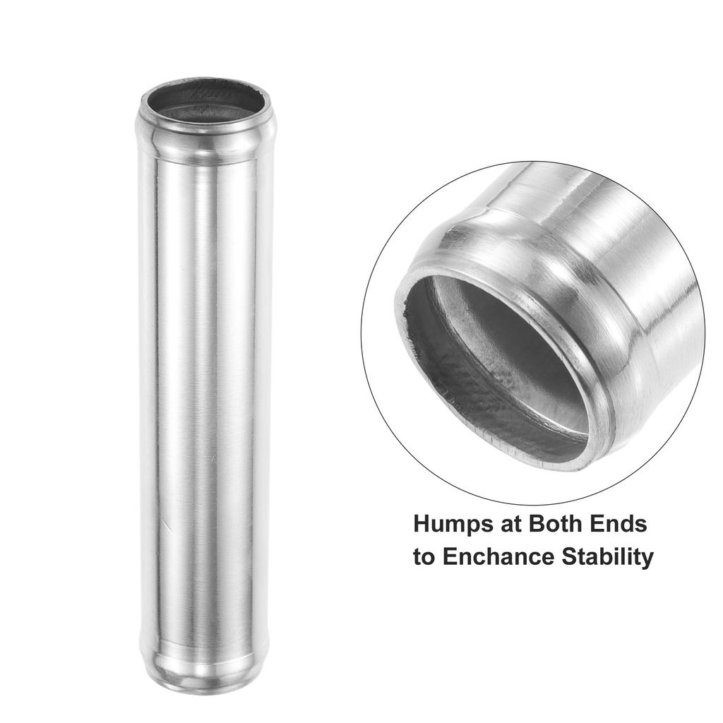 ACROPIX 32mm 1.25" OD 6" 152mm Length Universal Car Aluminum Alloy Intercooler Pipe Straight Air Intake Tube - 1 Piece