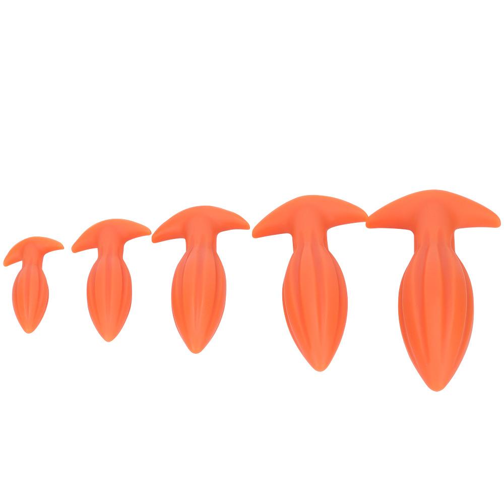 Silicone Wearable Anal Plug Unisex Anal Dilator for External Use Adult Pleasure Toy