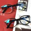 Fashion Round Reading Glasses Spring Hinge Comfortable Reading Eyeglasses Diopter 0 +50 +75 +100 +125 +150 +200