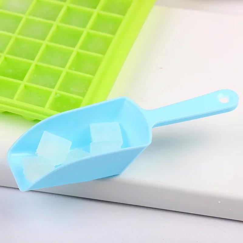 Multi-Purpose Plastic Kitchen Ice Scoops Bar Scoop for Canisters Flour Powders Dry Foods Candy Pop Corn Coffee Beans
