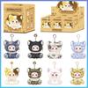 Playful Kitties Blind Box: Cute Collectible Plush Dolls with Wiggly Tails | A Delightful Surprise Gift