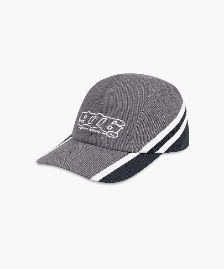 HDEX 916 Side Track Washed Cap (Charcoal)