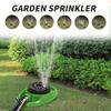 Rasensprenger für Rasen Einstellbarer oszillierender Rasensprenger Sprüher Einstellbares Bewässerungssystem mit 9 Modi 360 Grad