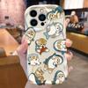 Mofusand Case for iPhone 16 E 15 Pro Max 14 13 12 Mini 11 Pro Max XS X 8 7 Plus Liquid Soft Silicone Shockproof Covers Funda