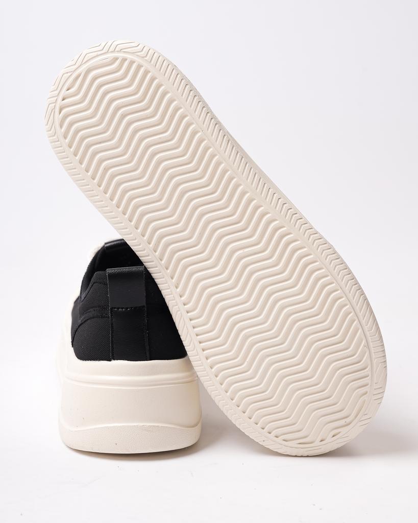 Кеды женские Allsy 11011 36 черно-молочные текстиль