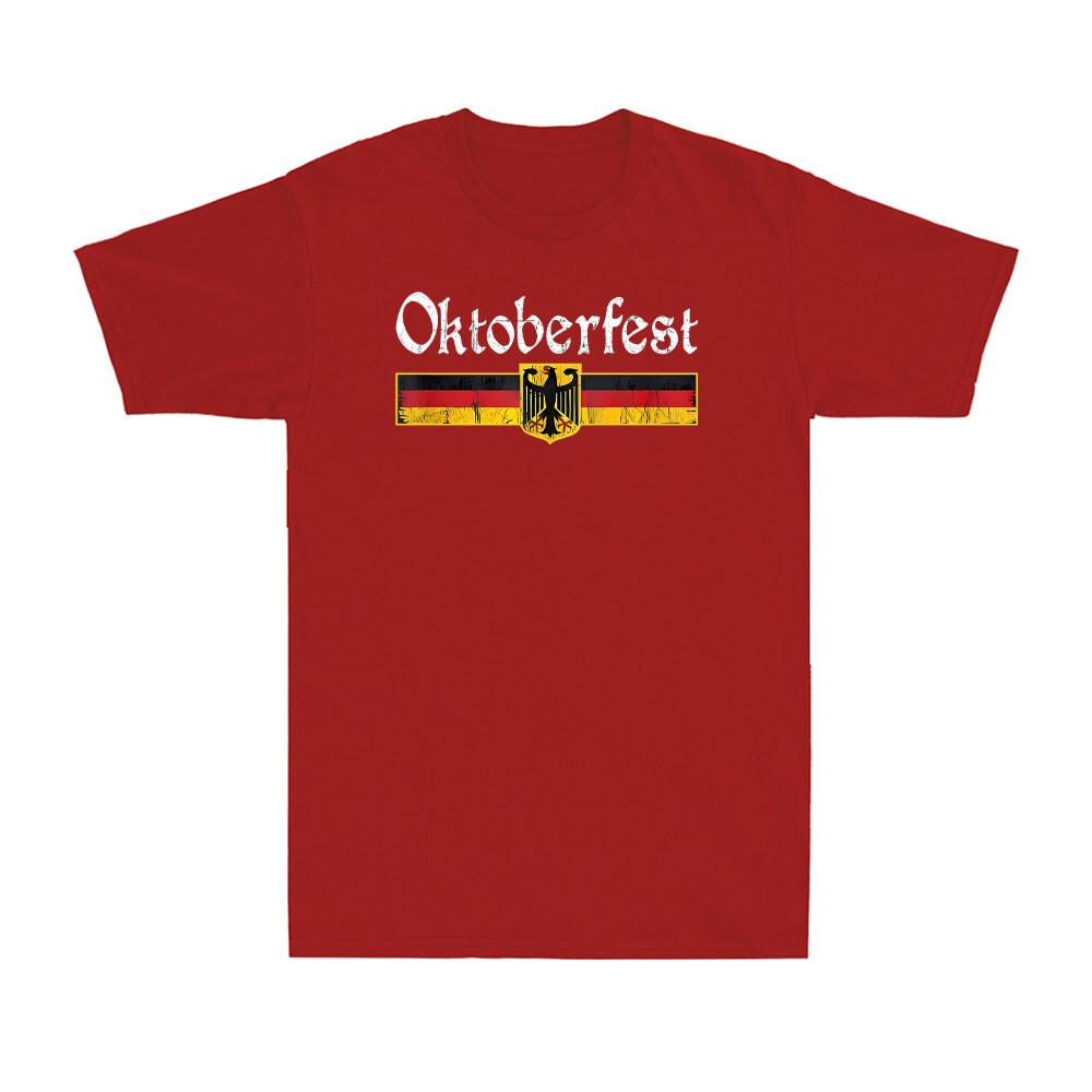 Oktoberfest GerUnisex Beer Vintage GerUnisex Flag Beer Drinking Lovers Unisexs TShirt