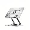 2025 Rotatable & Foldable Laptop Riser: Alloy Heat-Dissipation Stand with Flat, Rotating Monitor Feature.