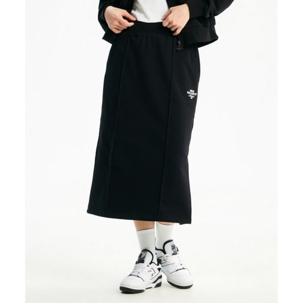 

NEW BALANCE NBNWE1W222 ЖЕНСКАЯ НОВАЯ ДЛИННАЯ ЮБКА ESSENTIAL, ЧЕРНАЯ