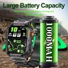 1000mAh Super Capacity Battery Adult Men Smart Watch 2.0-inch Large Screen Bluetooth Call IP68 Waterproof SmartWatch Sports