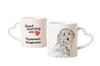 Pyrenean Sheepdog, Labri, Pyrenees Sheepdog I - Cup with a Dog, Adorable Cup with a Heart-shaped Handle, Universal Gift from the Brand