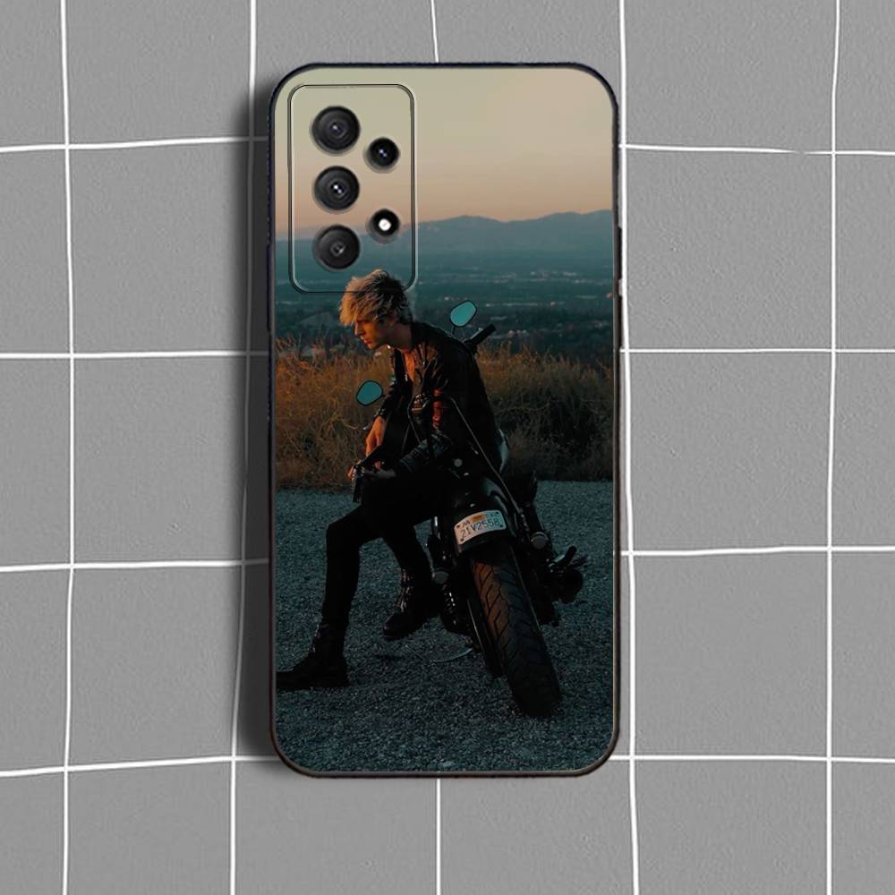 

MGK L-LOST A-AMERICANA Phone Case For Samsung Galaxy A73,31,32,72,41,53,52,71,22,5G,Note,J7,8,9 Soft Black Cover SamsungNote20ultra
