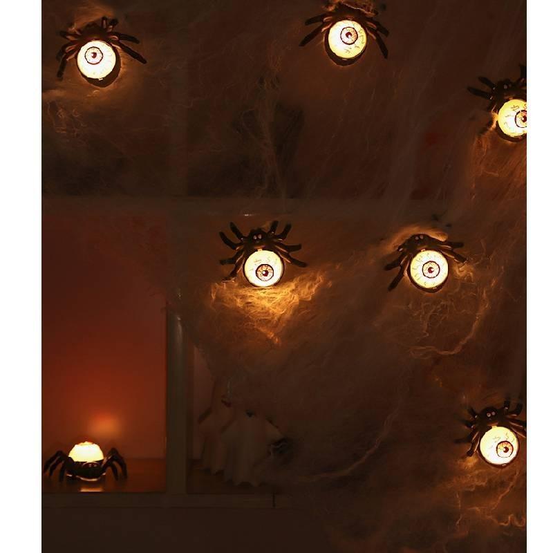 Halloween Eyeball Light European Style Spider Led Candle Party Decoration