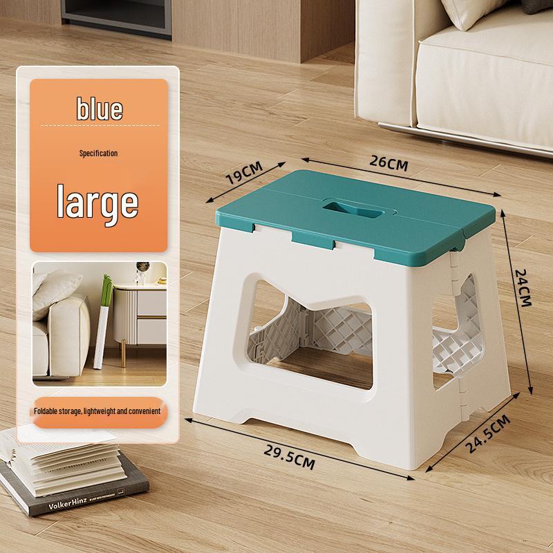 Compact Children's Folding Stool for Shoes & Outdoor Use