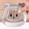 Sauce Dish Useful Stackable Reasonable Capacity Bear Shape Snack Dining Plate Household Supplies