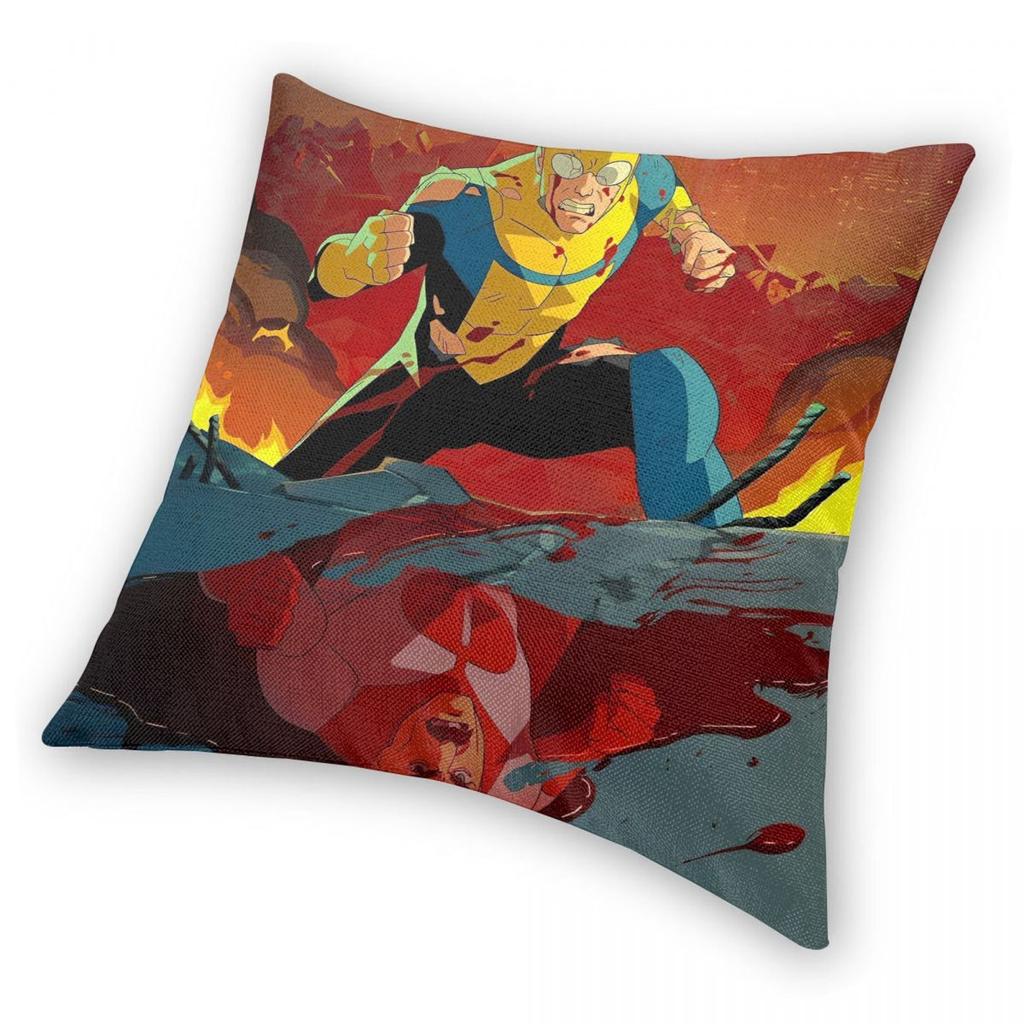 TV Series Invincible Mark Grayson Pillowcase Double-sided Printing Polyester Cushion Cover Gift Pillow Case Cover Home