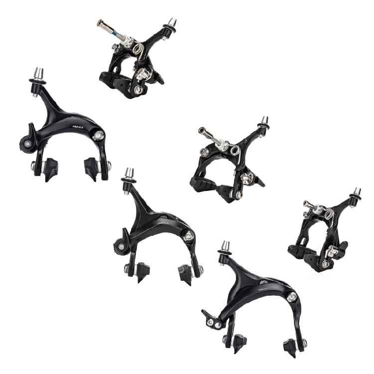 Folding Bike Front Rear Brakes Side Pull Caliper Rims Calipers Bicycles C Type Brakes Calipers Bike Rear & Front Brakes