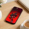 Hedgehog Knuckles Phone Case For iPhone 16,15,14,13,12,17,Pro Max,Plus Silicone Black Case