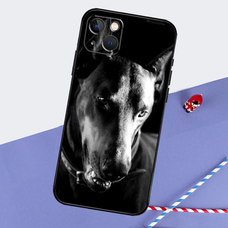 Doberman Pinscher Dog Phone Case For iPhone 16 15 Pro Max 12 13 Mini 11 14 Pro Max XR 16 15 Plus 16e Cover Coque