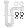 Flexible Drainage P-trap System Home Plumbing Adaptable Plumbing Solution Under Sink Solution Versatile Adapters