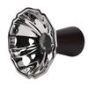 Serving Dessert Bowl Stainless Steel Multifunctional Wooden Base Yogurt Snack Candy Cup for Hotel Home
