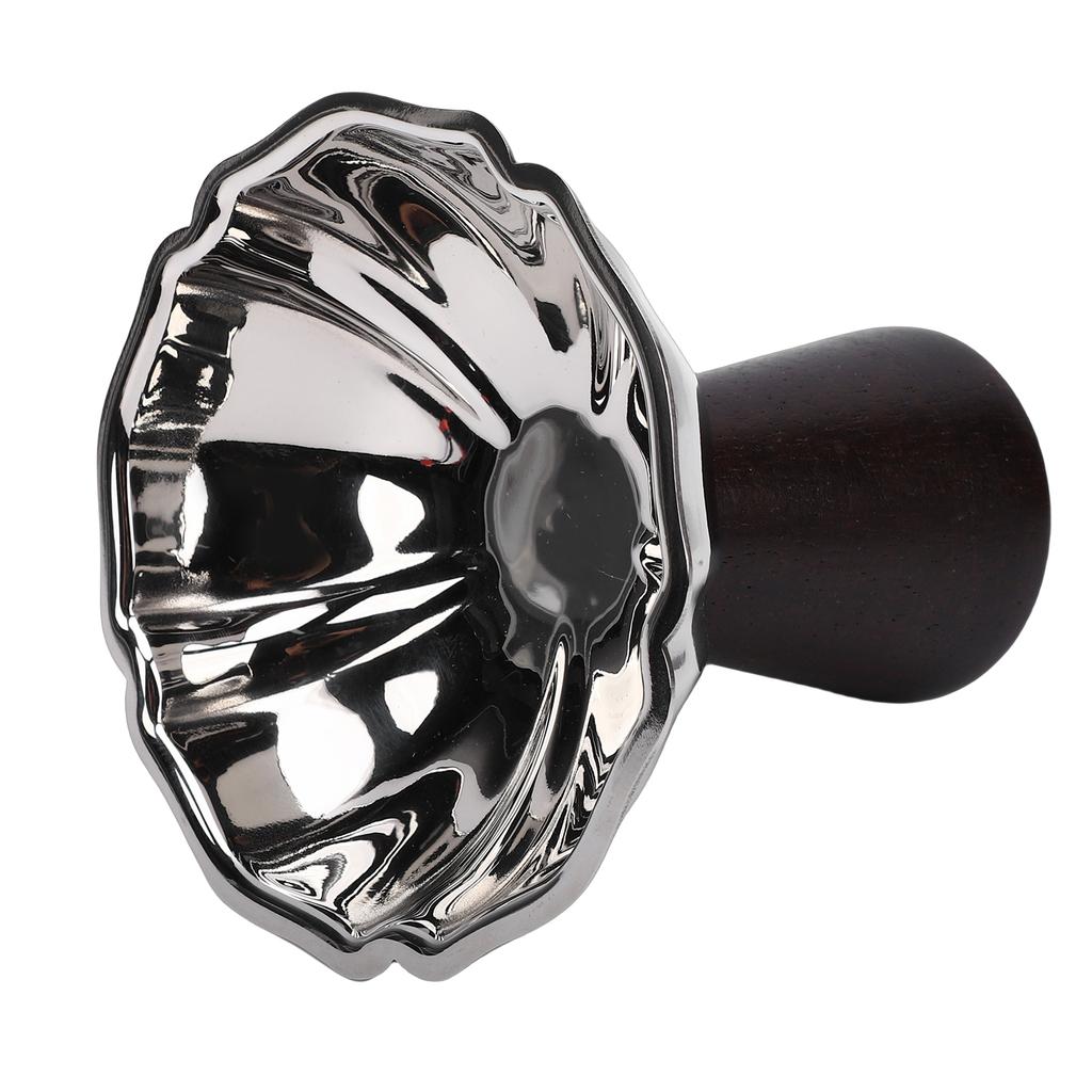 Serving Dessert Bowl Stainless Steel Multifunctional Wooden Base Yogurt Snack Candy Cup for Hotel Home