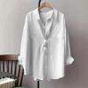 Spring Loose Breathable Long Sleeved Shirt with Fashionable Casual Design Sun Protection Clothing for Women Shirt