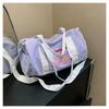 Sports Fitness Bag Short Leisure Travel Bag Girls Crossbody Shoulder Bag Tote Handbag
