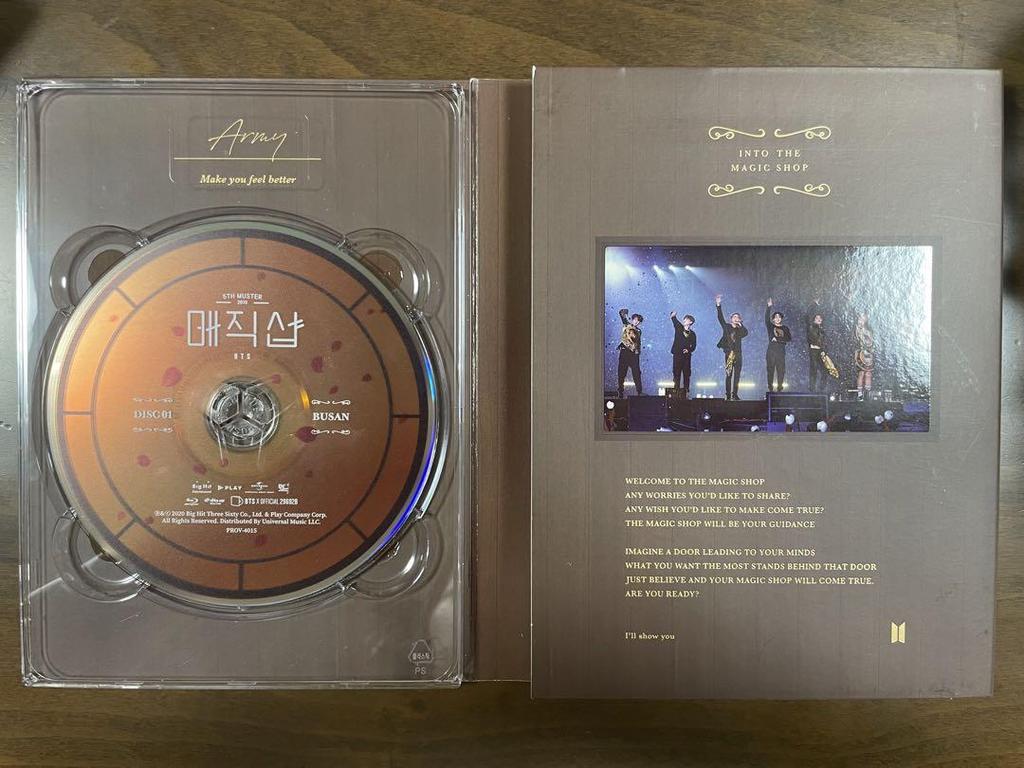 [USED] BTS MAGIC SHOP Busan and Seoul Concerts Blu-ray