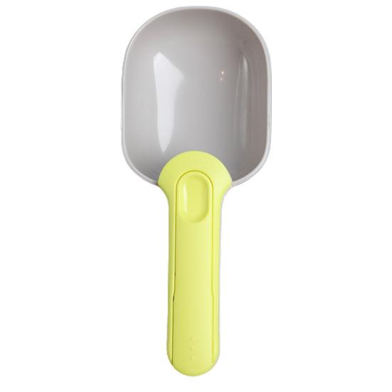 Łopatka do karmy dla psów Ergonomiczny design Duża pojemność Klips do worka uszczelniający ABS Karma dla zwierząt