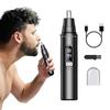 Nose Hair Trimmer For Men Rechargeable, Electric Nose And Ear Hair Trimmer, Professional Nose Clipper, Led Display