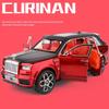 1:24 Rolls Royce Cullinan Masory SUV Alloy Luxy Car Model Diecasts Metal Toy Car Model Simulation Sound and Light Childrens Gift
