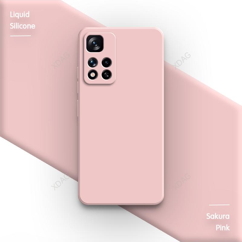 Shell Phone Case for Redmi Note 11 Pro Plus Pro+ SE 11S 11T 11E Pro 11T Pro Plus 4G 5G Liquid Silicone Original Basic Back Cover