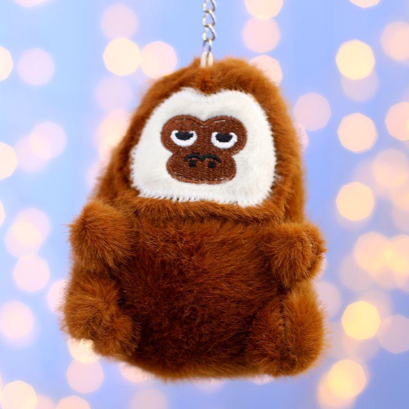 

Cute White-faced Monkey Pendant Plush Toy Doll Little Monkey Bag Hanging Ornament Keychain Doll 11 cm