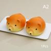 1Pcs Cat And Dog Animal Bread Slow Rising Big Thick Bread Slow Rebound Squeeze Toy Anti Stress Release Hand Relax Toy