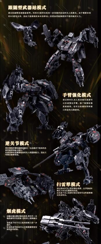 Daihicho Manufacturing BIGFIREBIRDBUILD BLACK CAT SMOKEY TIGER V Painted Alloy Movable Figure Body X2 "Smoke Tiger" "Flower" BV-02 "Deluxe Edition"