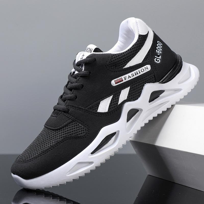 Spring New Men's Shoes Lowtop Round Toe Outdoor Running Shoes Men's
