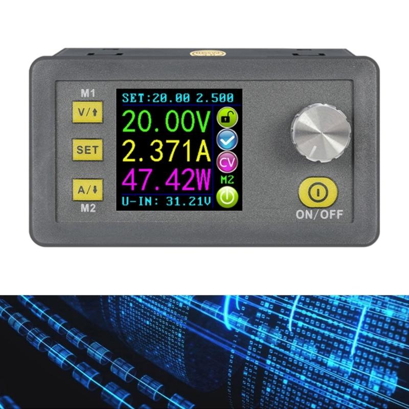 Programmable Power Supply Module 0-32V 3A 96W With Over Voltage Protections And Color LCD Screen For Lab Equipment