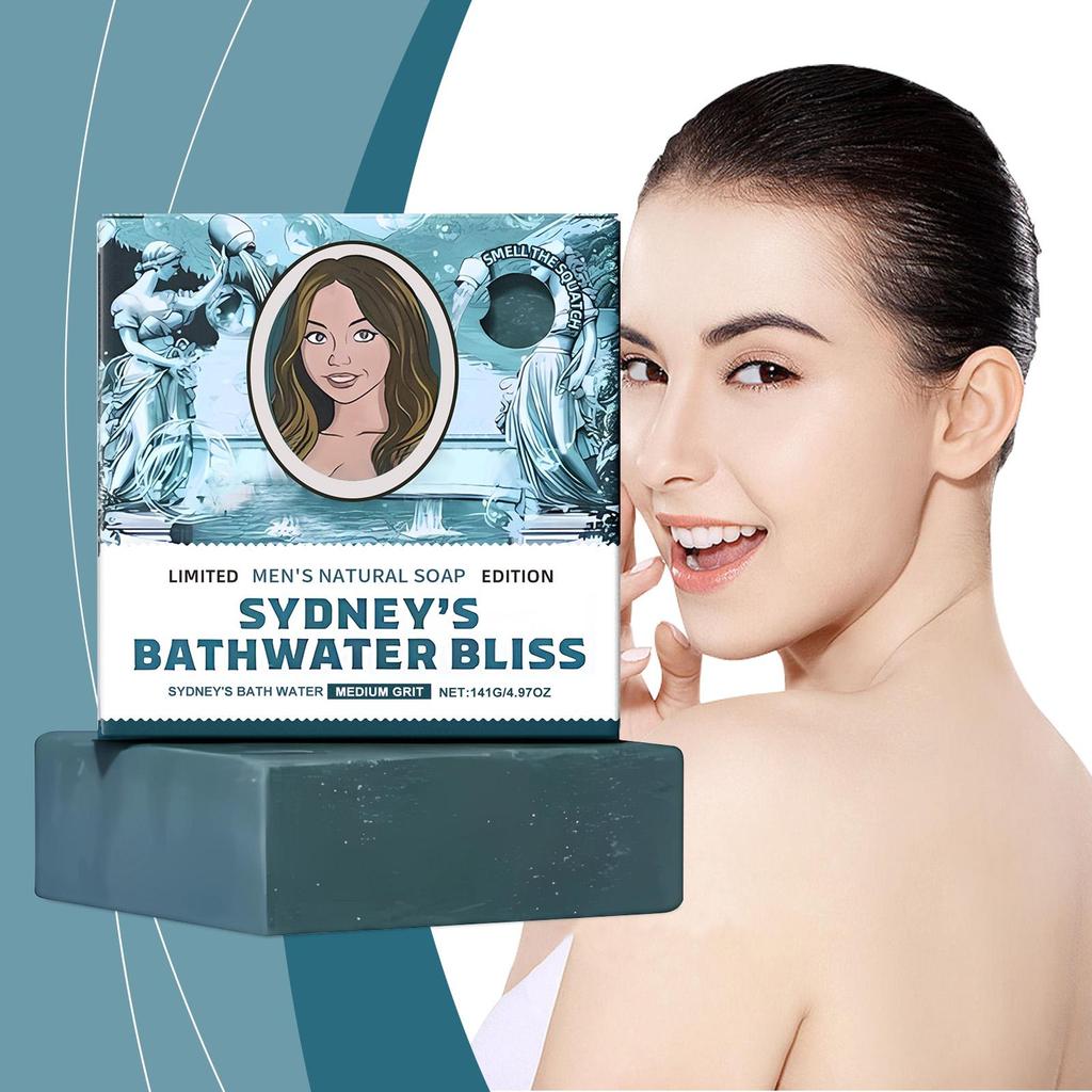 AMZ Shower Soap - Deep Cleansing, Gentle Nourishment, Odor Elimination, Moisturizing, Refreshing Fragrance - 141g